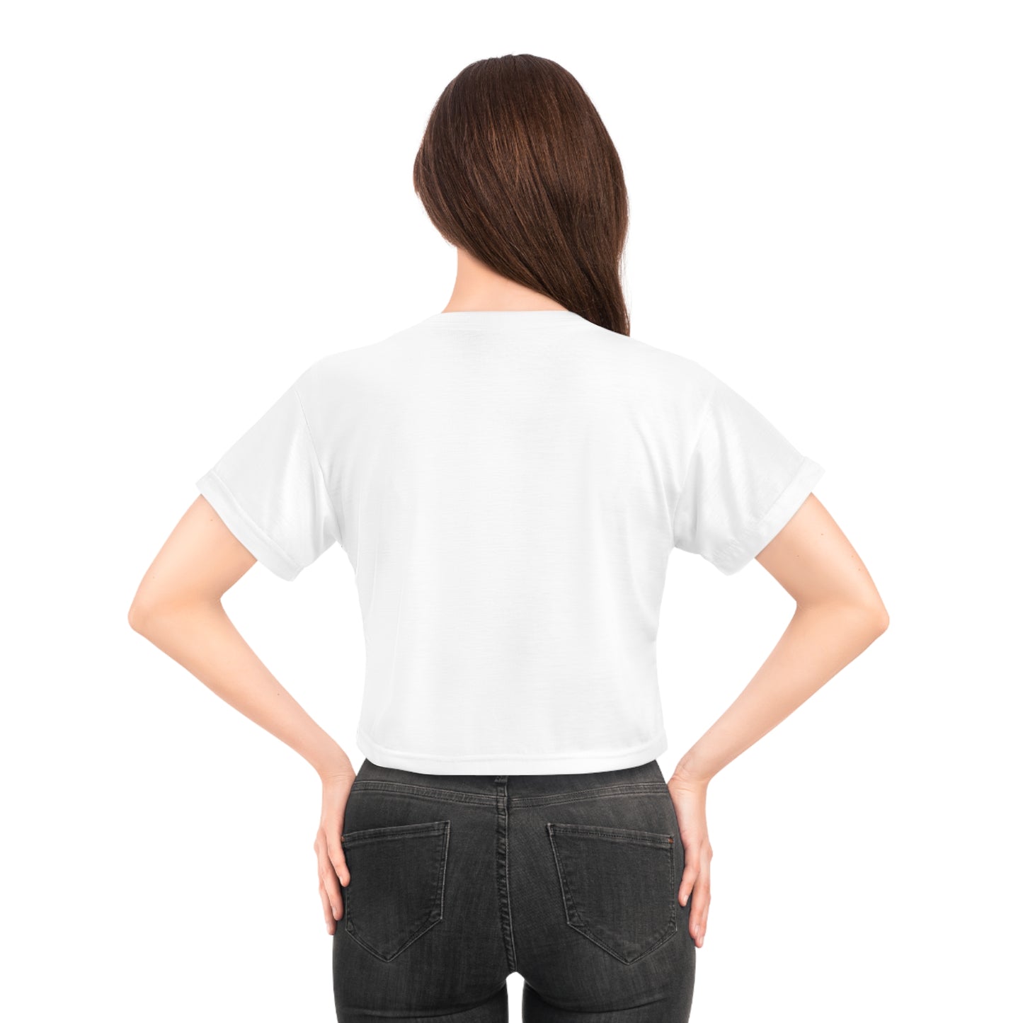 Imperium crop tee "ODAAT" stars