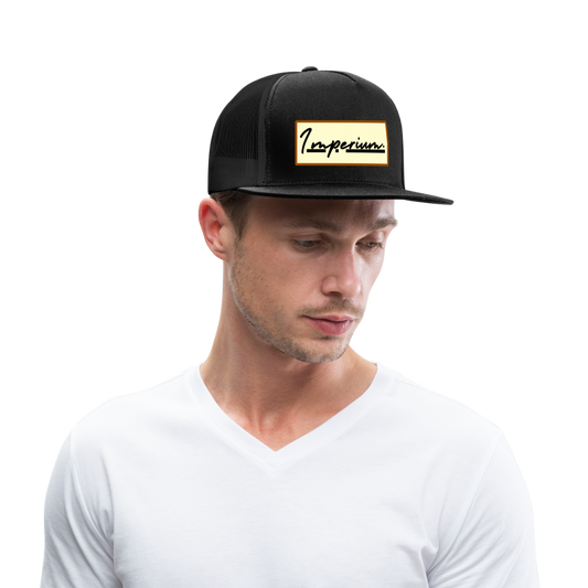 Imperium trucker cap - black/black